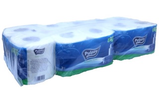 Combo 2 lốc giấy cuộn (vệ sinh) Pulppy