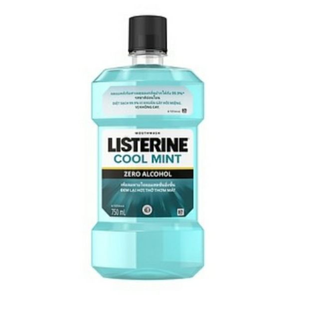 Nước súc miệng Listerine zero 750ml