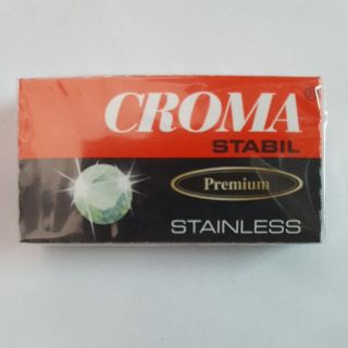 Hộp lưỡi lam trắng Croma 10 lưỡi