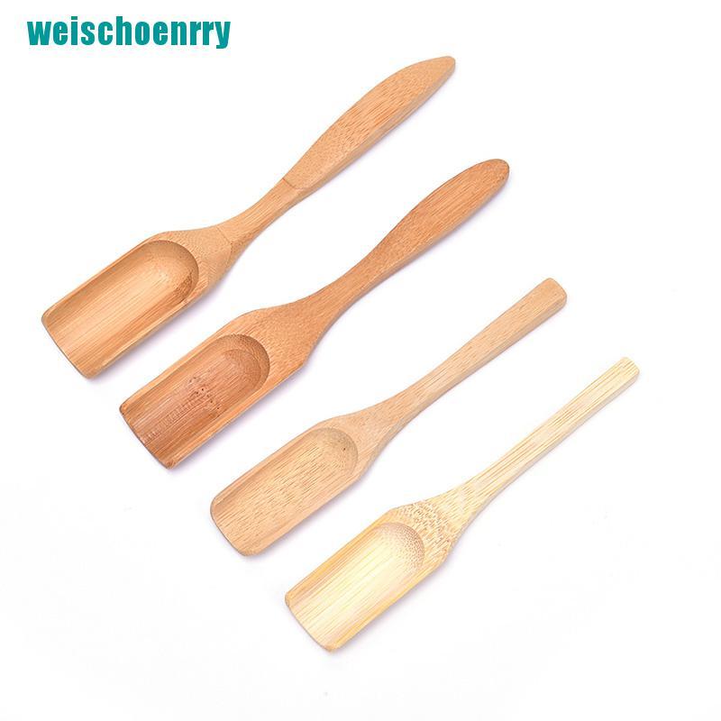 Rér●Giá Đỡ Muỗng Múc Trà Bằng Tre