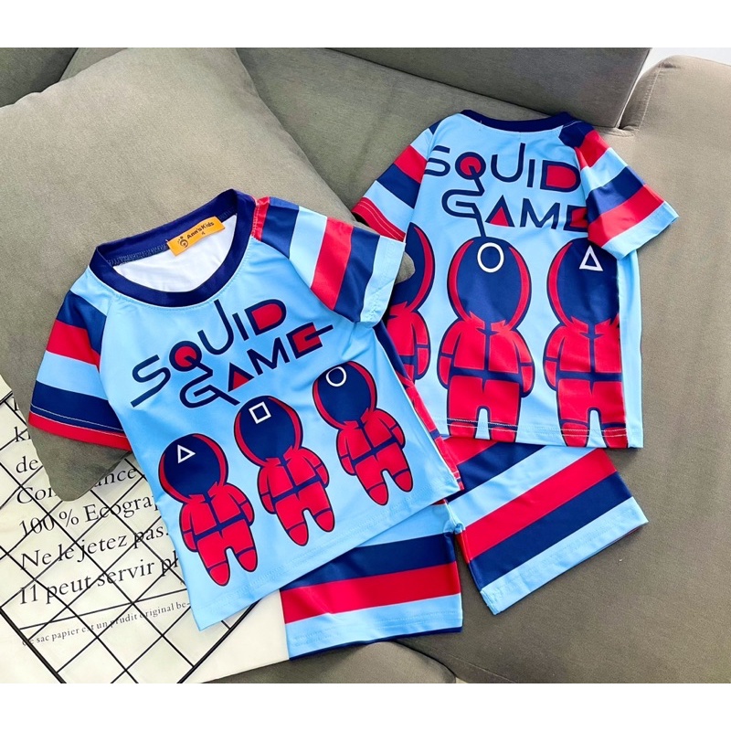 BỘ THUN LẠNH IN HÌNH 3D BÉ TRAI