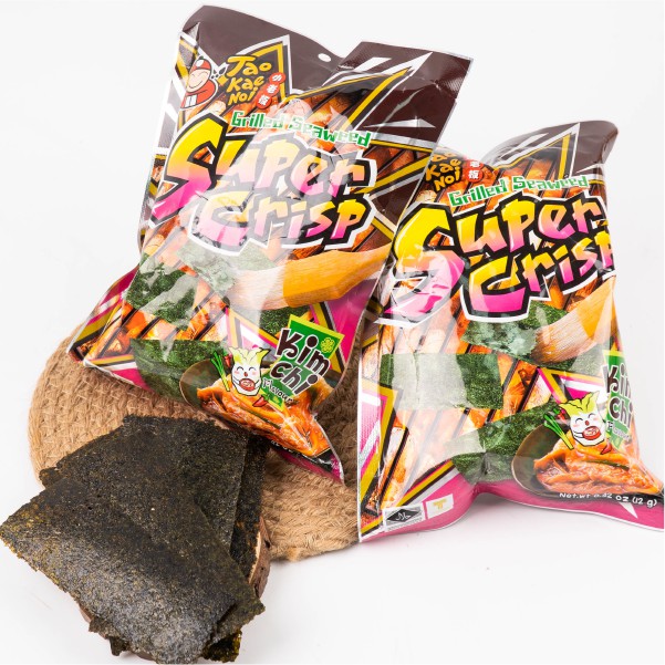 Snack Rong Biển Super Crisp Vị Kim Chi 12G