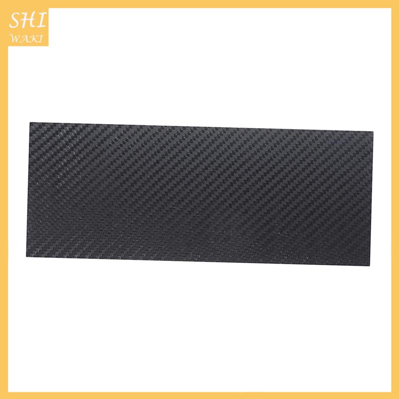 Tấm Sợi Carbon Thẳng 0.5mm / 1mm / 2mm / 3mm Cho Khung Ảnh 125x75x0.5mm