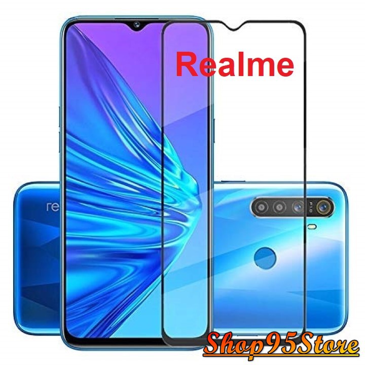 Cường lực Realme 8 Realme  8 pro Realme C20 Realme GT GT NEO Realme Q3 Q3 pro Full màn Full keo thế hệ mới
