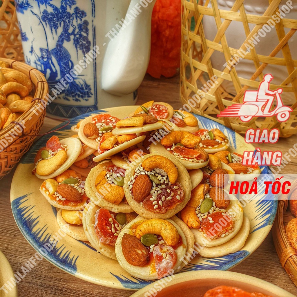 Bánh Đồng Tiền Mix Hạt Dinh Dưỡng Lon 300gr