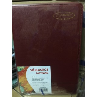 SỔ DA CLASSIC 8 240 TRANG