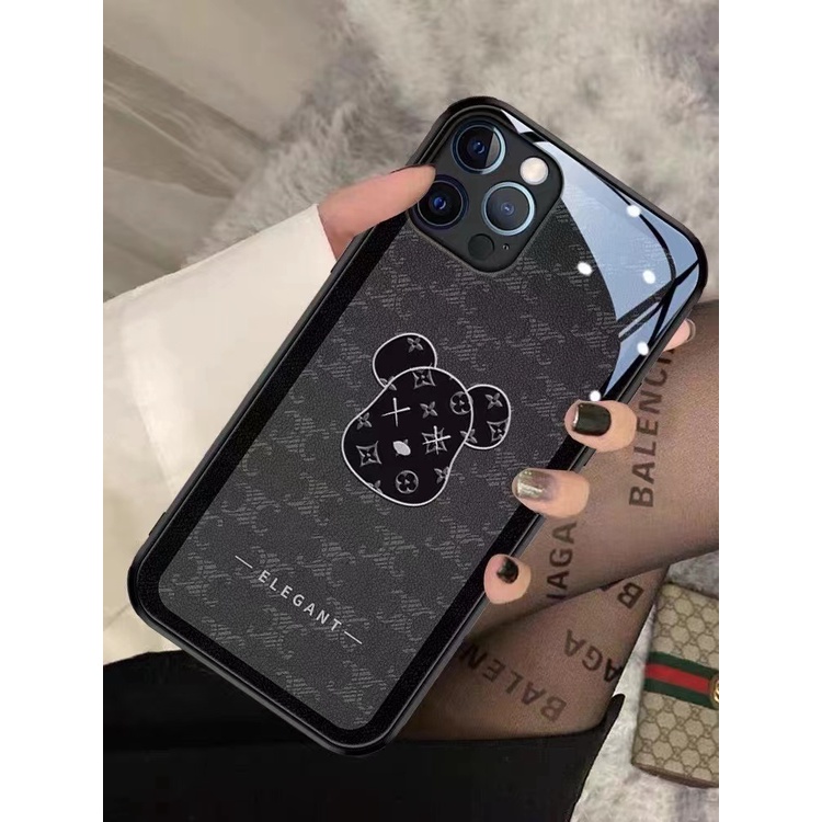 Ốp điện thoại in hình gấu dễ thương cho Iphone Xs/ Xr/ Xsmax/ 11/ 11 Pro/ 11 Pro Max/ 12