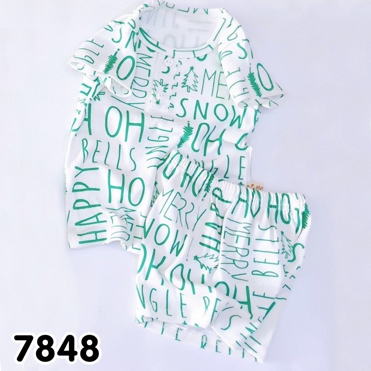 BỘ NGẮN TAY CỔ TRỤ NHIỀU HỌA TIẾT CHO BÉ TỪ 9KG- 22KG (2)