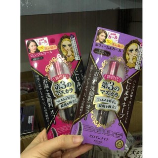 Mascara chuốt mi 3D và tẩy trang mi Kiss me Heroine Nhật Bản