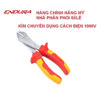 Kìm cắt cách điện 1000V chuyên dùng cao cấp của Mỹ Endura E5383