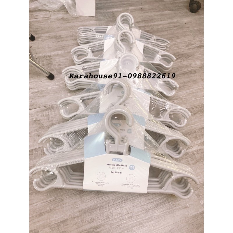 10 Móc Quần Áo  FREE SHIP Móc Quần Áo Kiểu Hara 183