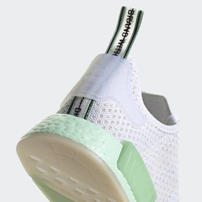 Giày NMD_R1 &quot;Cloud White/Blush Green&quot; FV1737 - Hàng Chính Hãng - Bounty Sneakers