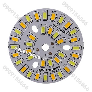 Led vỉ tròn 3 màu 3w, 5w ,7w, 9w, 12w