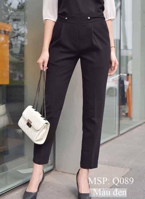 Quần Baggy đan đây khoá sườn siêu hot_mã001