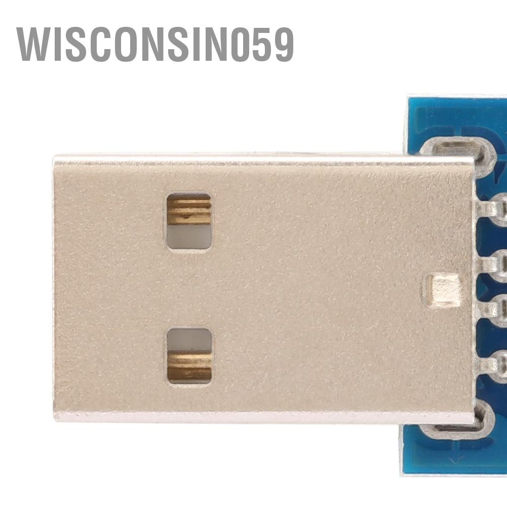 CP2104 Mô-đun USB 2.0 sang TTL UART 6PIN bảng chuyển đổi nối tiếp có dây【wisconsin059】