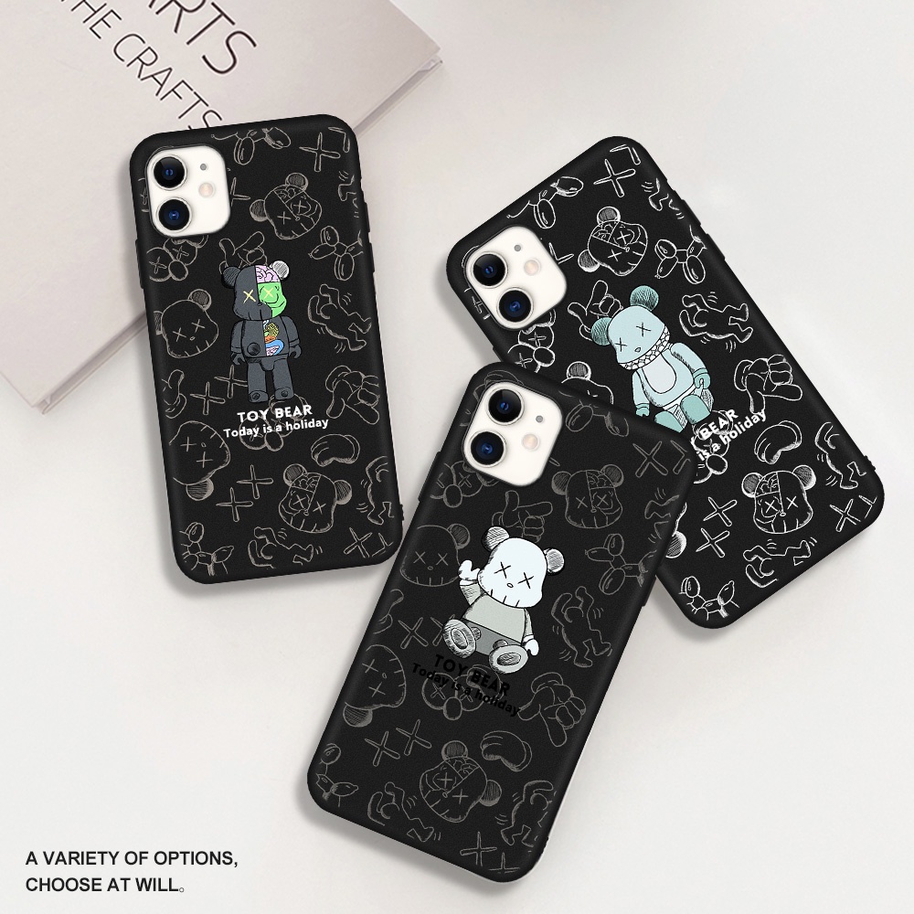 Ốp Điện Thoại TPU Nhám Màu Đen Cho VIVO Y11 Y12 VIVO Y15 Y17 Y3 V20 SE V7 V3PLUS MAX U10 M062