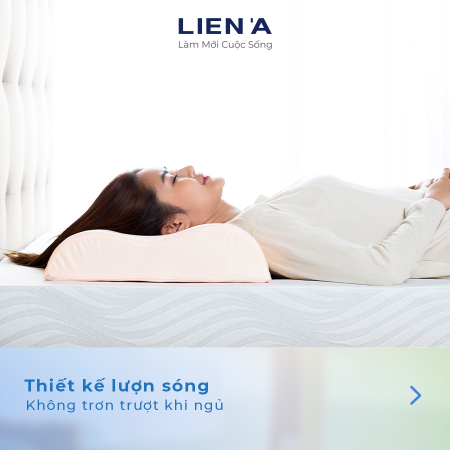 Gối Cao Su Lượn Sóng Liên Á Contour