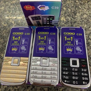 Điện thoại CoGo C39 (4sim) full box