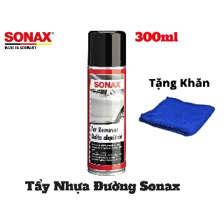Vệ Sinh Tẩy Nhựa Đường Sonax Tar Remover 334250 300ml Tặng khăn