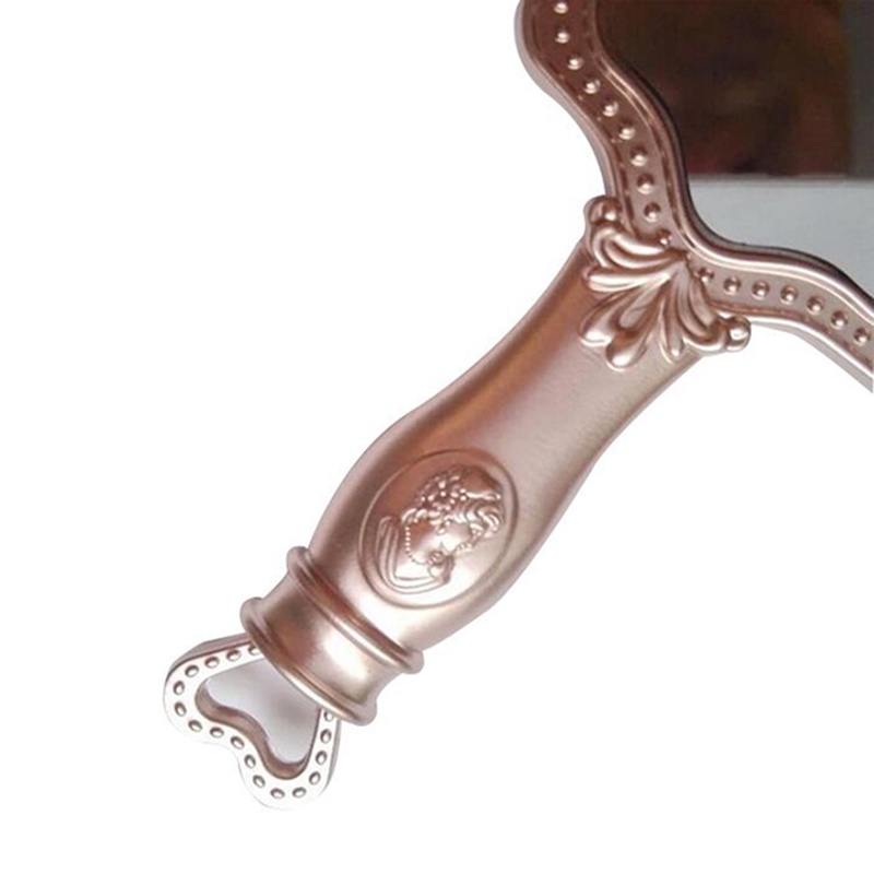 Gương trang điểm cầm tay kiểu công chúa dễ thương nhỏ gọn cho bé gái