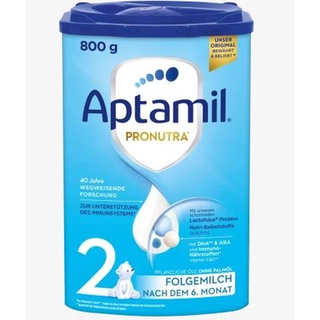 Sữa Aptamil xanh Đức 800gr số 1,2,3