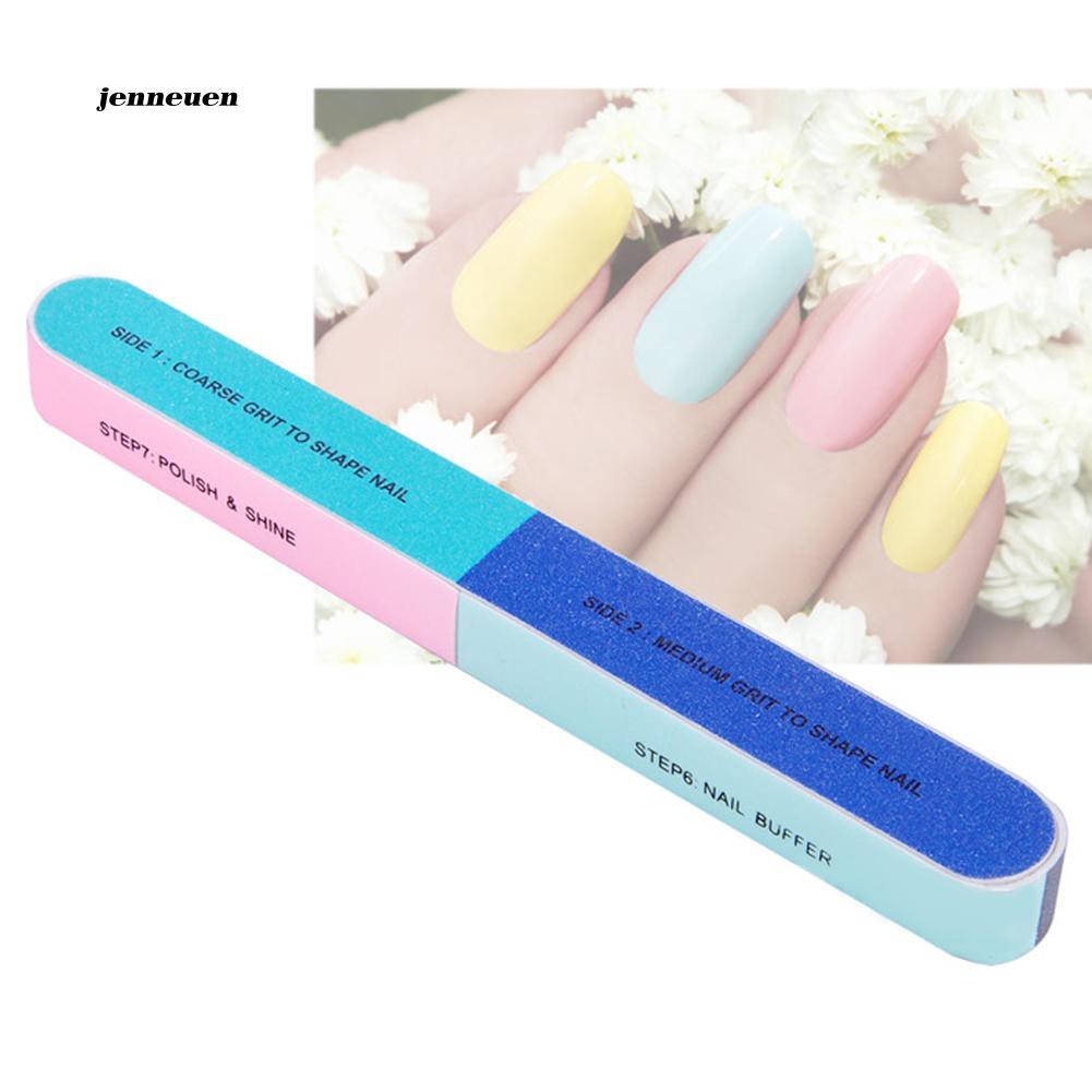 [Hàng mới về] Cây dũa móng thiết kế đơn giản phối màu sáng tạo