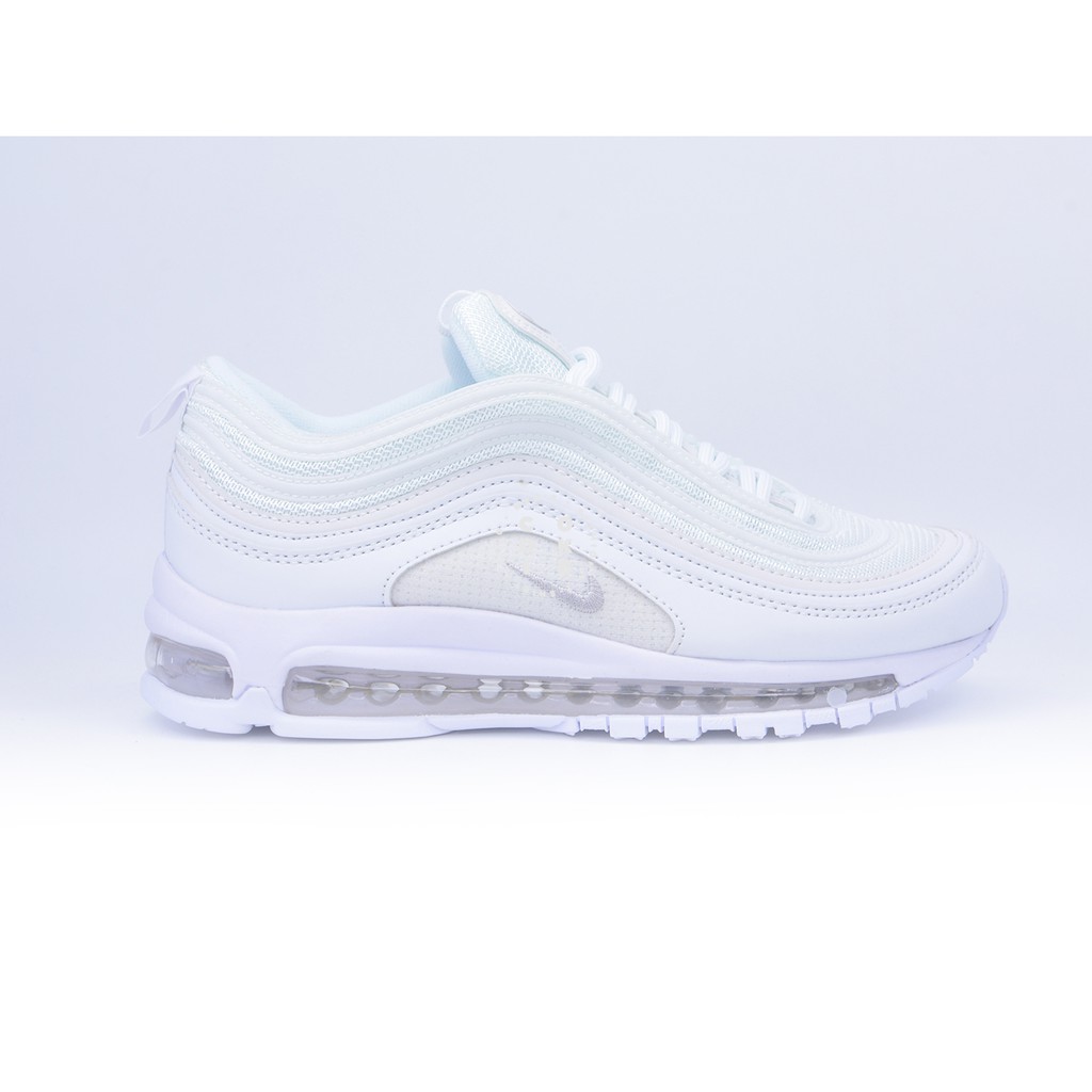 SALLE Giày thể thao Nam/nữ Fit_Nike Air Max 97 Triple white :)) . new ! . 🇻🇳 2020