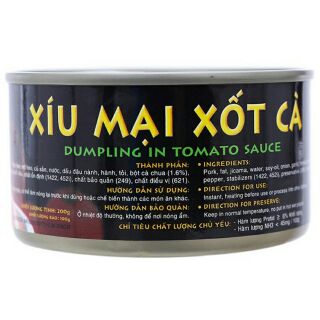 Xíu mại sốt cà Vissan hộp 200g
