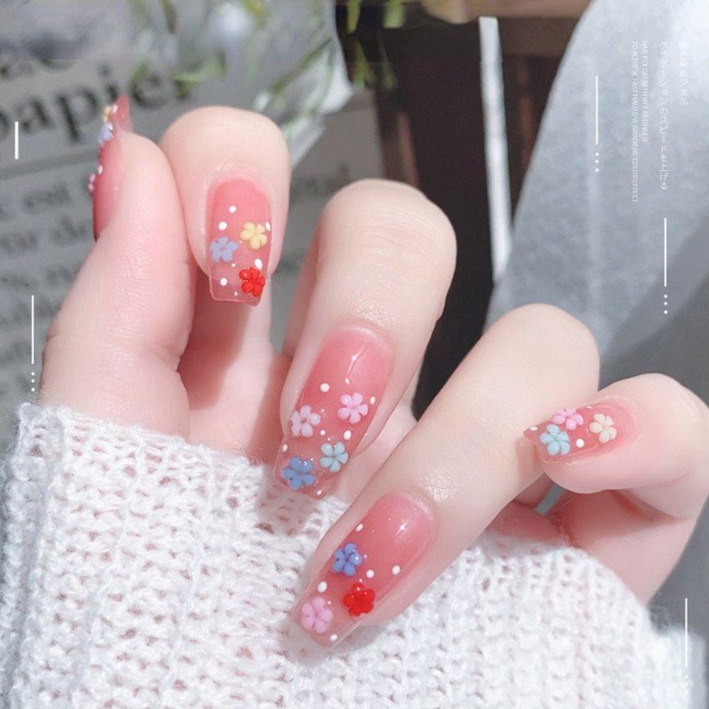 Phụ Kiện Hoa 3D Trang Trí Móng Tay Nghệ Thuật Charms