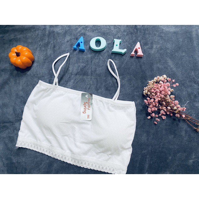 ♥️ SHOP UY TÍN ♥️ Áo Lót Bra Áo Lá Cho Học Sinh Sinh Viên Có Mút Tháo Rời Được