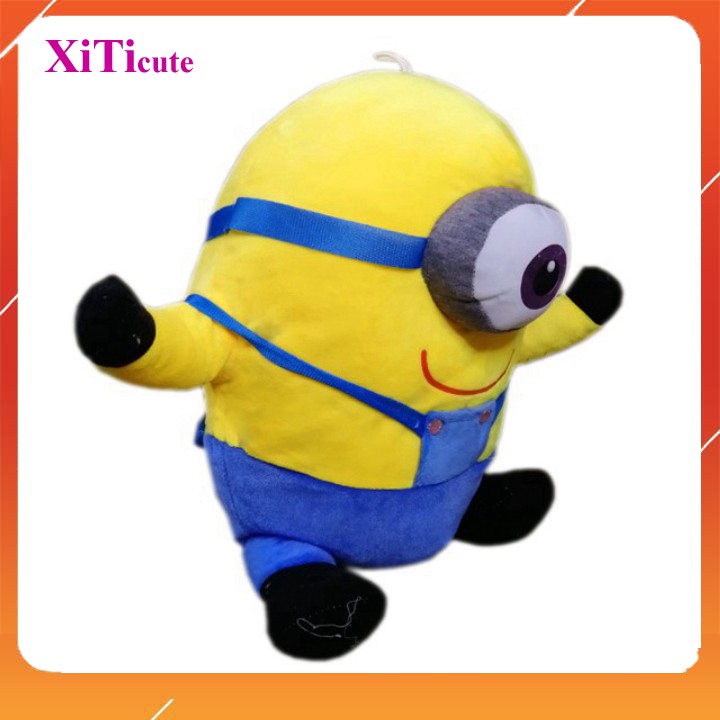 Gối ôm thú nhồi bông MINION siêu to dùng để làm gối ôm, quà tặng người thương, đồ chơi hoặc vật trang trí trong nhà