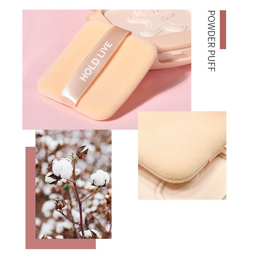 Phấn Phủ Dạng Nén Kiềm Dầu Lâu Trôi  HOLDLIVE Soft Light Oil Control Powder HL413 | BigBuy360 - bigbuy360.vn