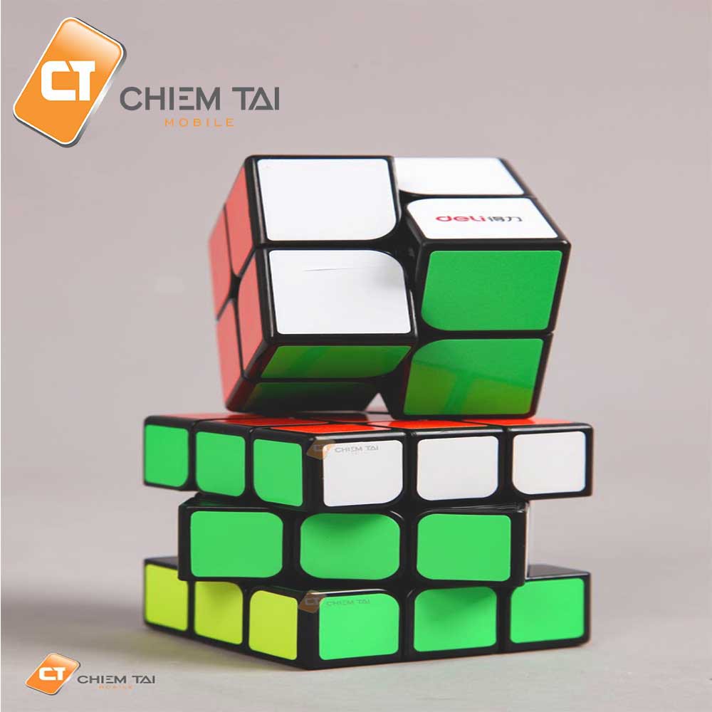 Bộ 2 Rubik vuông Deli_chọn ngẫu nhiên