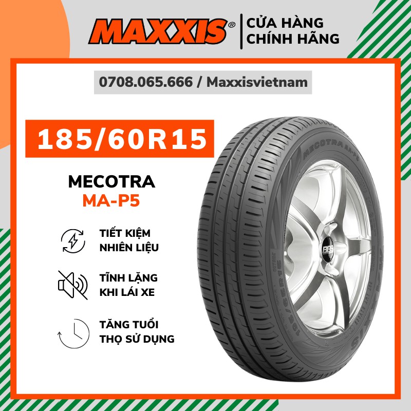 Lốp Maxxis 185/60R15 88H MAP5 Xuất xứ Thái Lan