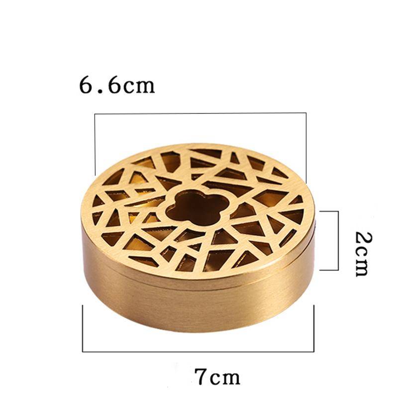 Lư đốt trầm hương bằng đồng thau kiểu dáng nhỏ nhắn dễ thương