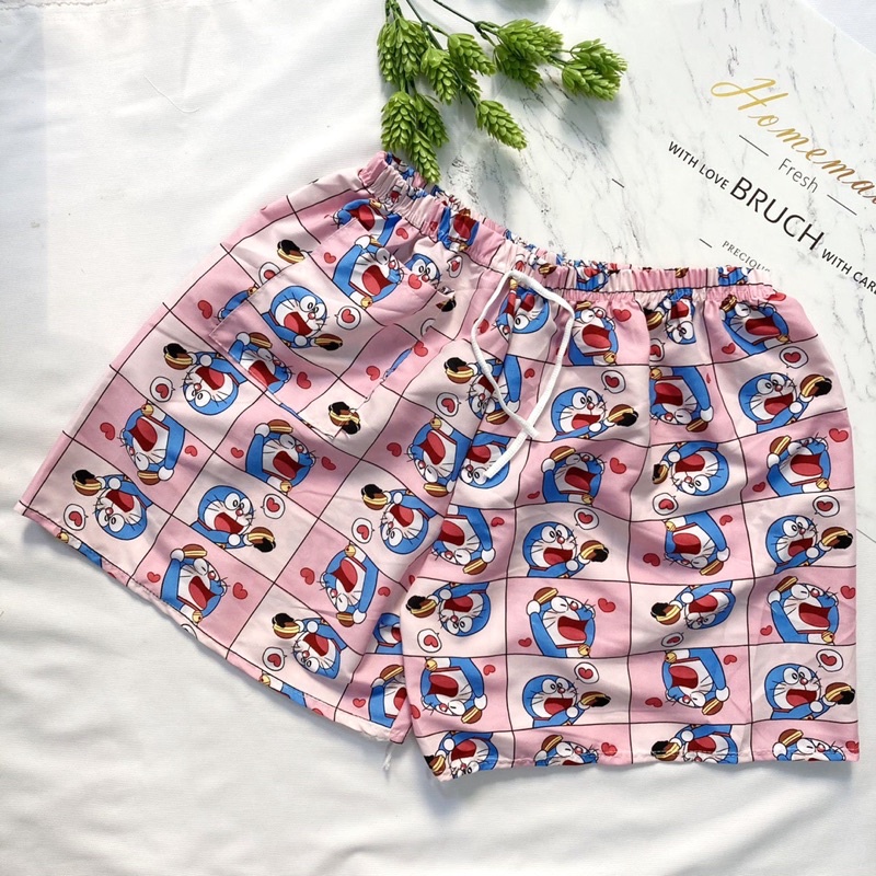 Quần đùi nữ từ 50-60kg vải kate - Quần sọt nữ - QU11
