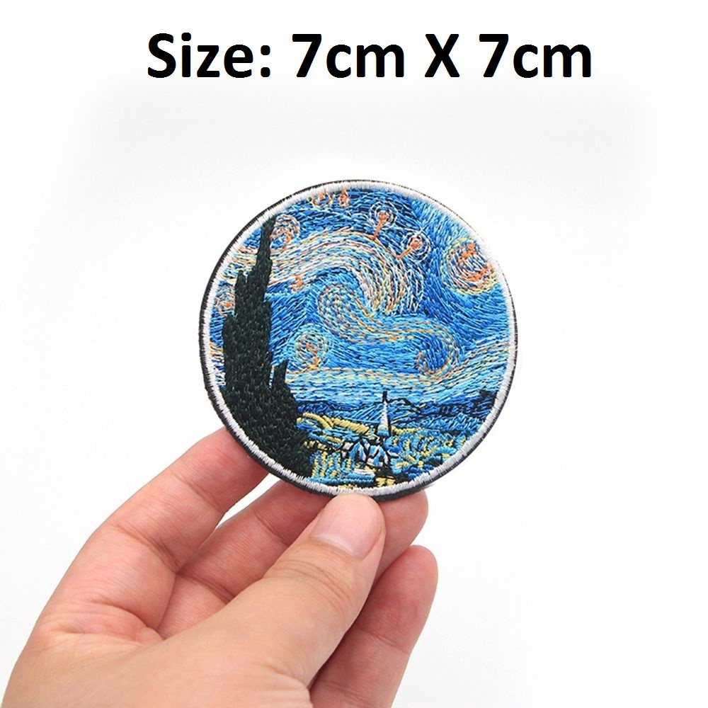 Miếng vá ủi quần áo hoặc thêu nhiều hình tự chọn dùng cho quần jean, áo phông, áo khoác, giày dép, mũ,đầm, túi xách.....