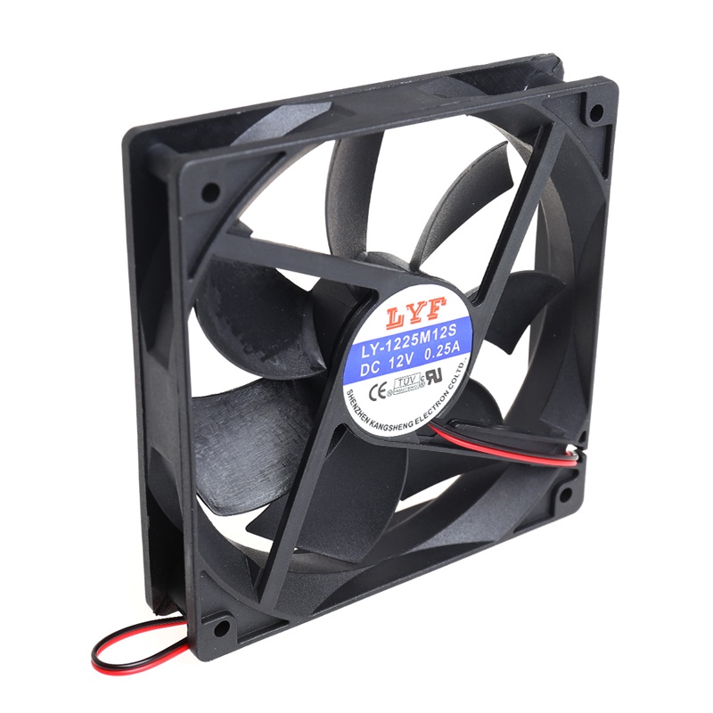 Quạt Tản Nhiệt Tốc Độ Cao 12 cm Dc 12v 2pin Pc 12025