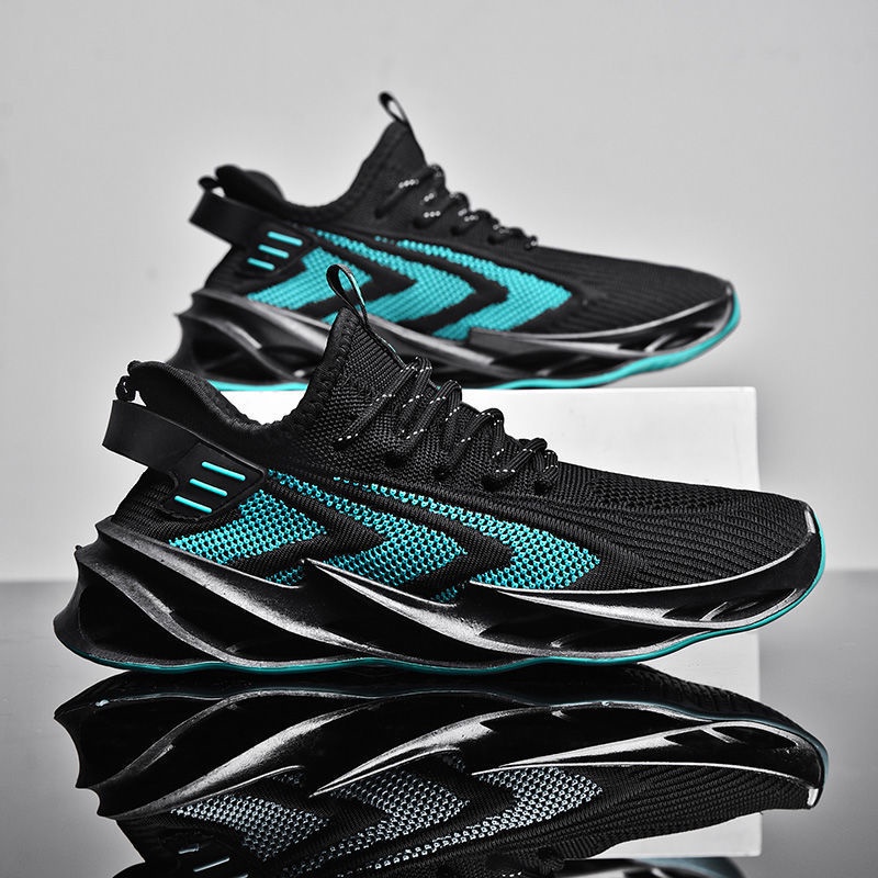 Giày Thể Thao Nam GEMI - Giày Sneaker Màu Đen -  Xanh Đen - Xám, Giày Thoáng Khí Cao Cấp, Đàn Hồi Tốt - G5075