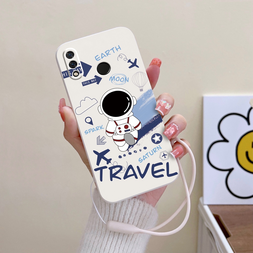 Ốp Điện Thoại Hình Phi Hành Gia Cho samsung J4plus J7prime J7Pro J6plus J6 J4Pro J4+ J2plus A11 A71 A52 A50 A12 A03S