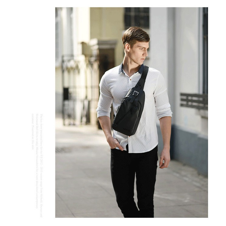 Túi đeo chéo nam cao cấp arctic hunter , túi chống thấm đi chơi phong cách hàn quốchàng đẹp có video thực tế shop tự àm