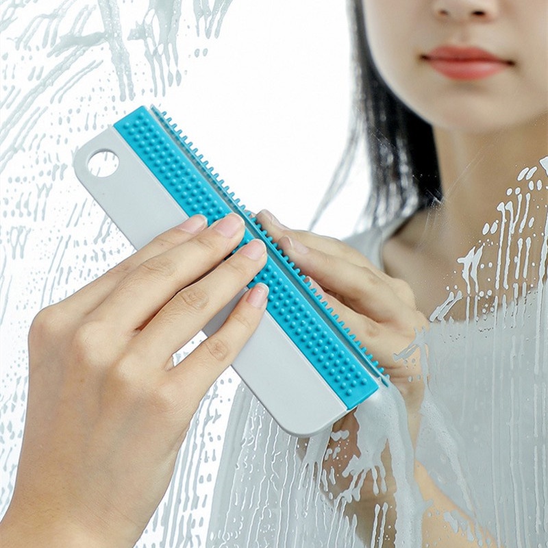 Dụng cụ vệ sinh cửa kính xe hơi bằng silicon mềm tiện dụng
