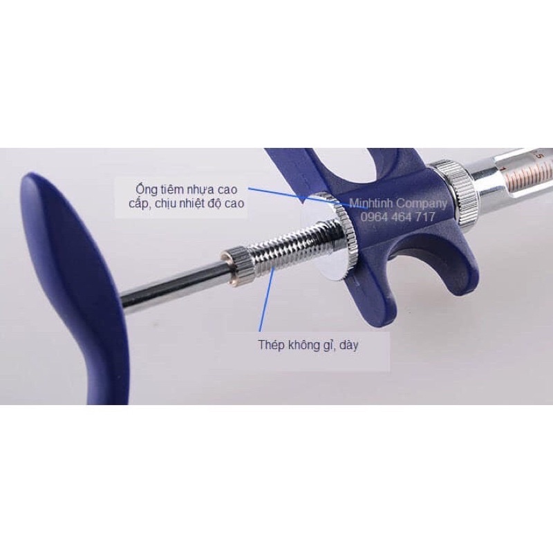 Xi lanh SOCOREX tự động dùng cho gia cầm 0.5ml và 1ml