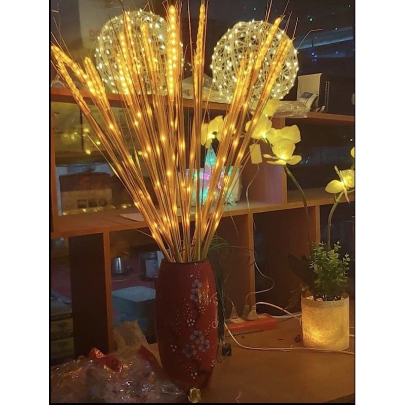 ĐÈN LED LÚA MẠCH 15 BÔNG VÀNG ƯƠM. GIÁ RẺ NHẤT THỊ TRƯỜNG