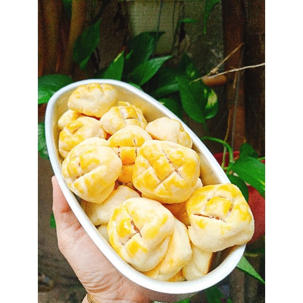 300gr Bánh dứa vỏ mềm nhà làm thơm bơ ăn là thích