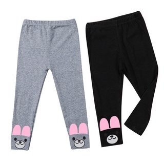 Quần Legging dài cho bé gái-co giãn hình thỏ