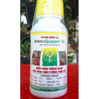 Phân bón lá cao cấp Amino Quelant Fe bổ sung sắt cho cây