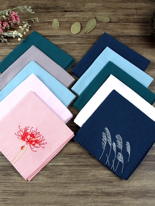 Handkerchiefs Embroidery Patterns For Beginners