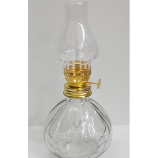 Đèn Dầu Thủy Tinh Tròn