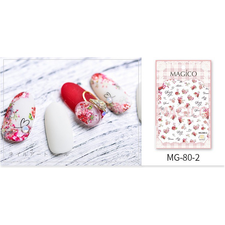 Sticker 3D Magico - hình dán móng 080-2